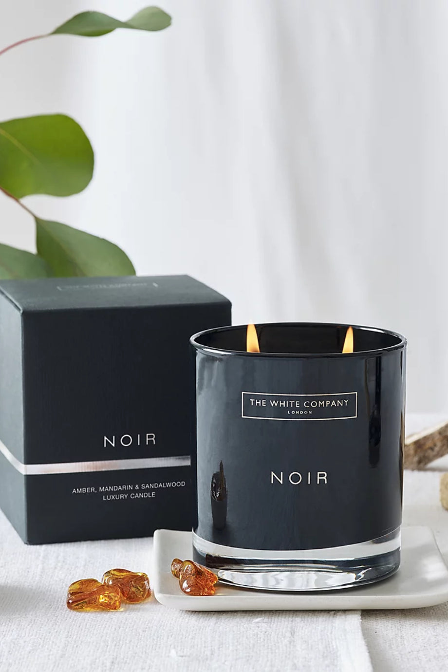 Noir Çiçeksi İki Fitilli Kokulu Mum 280 g