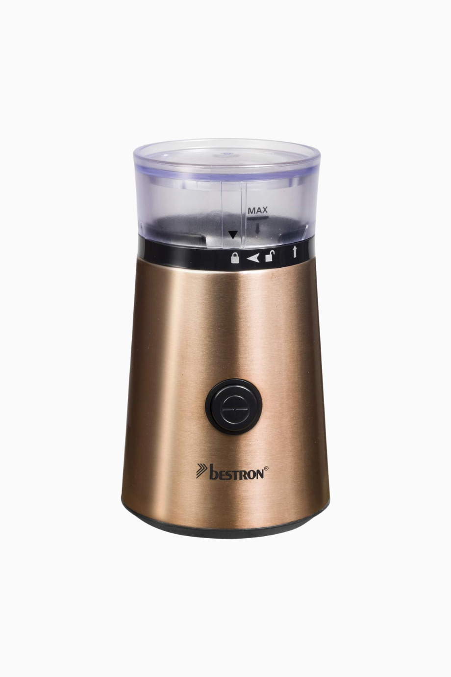 Elektrikli Kahve Öğütücü 150 W 50 g Kapasite, Bakır Görünüm