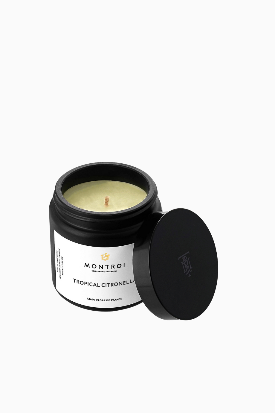 Tropical Citronella Travel Candle Lüks Seyahat Mum, Böcek Kovucu