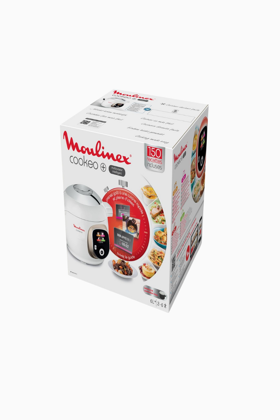 Cookeo Multicuiseur Intelligent 6 L Beyaz