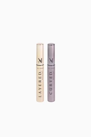 The Perfect Match Kit Curved-Layered 2x8,6ml, Kıvrım ve Hacim Sağlayan Lüks Maskara Seti