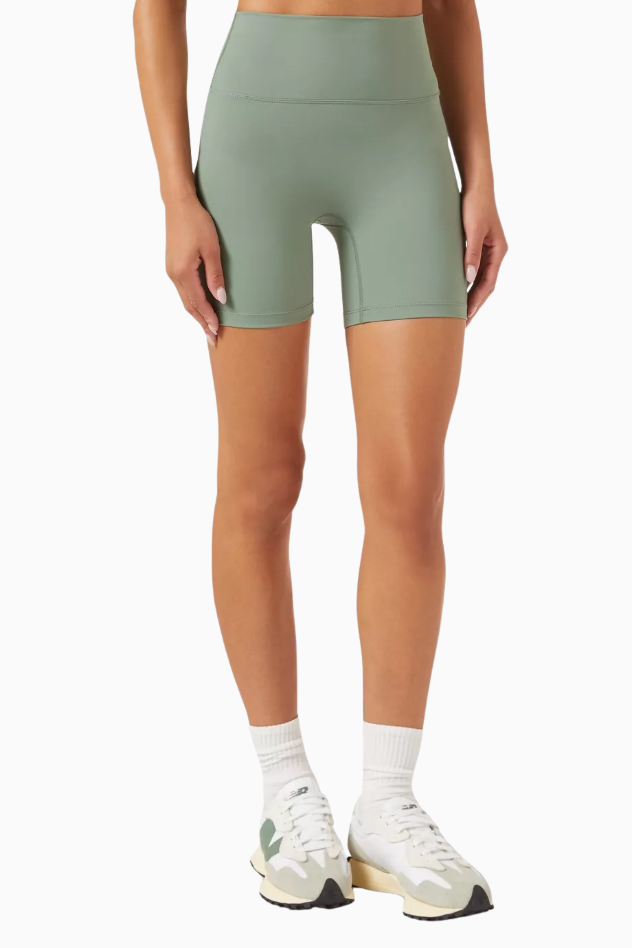 Ultimate Crop Shorts Stretch, Nylon Kadın Spor Şort