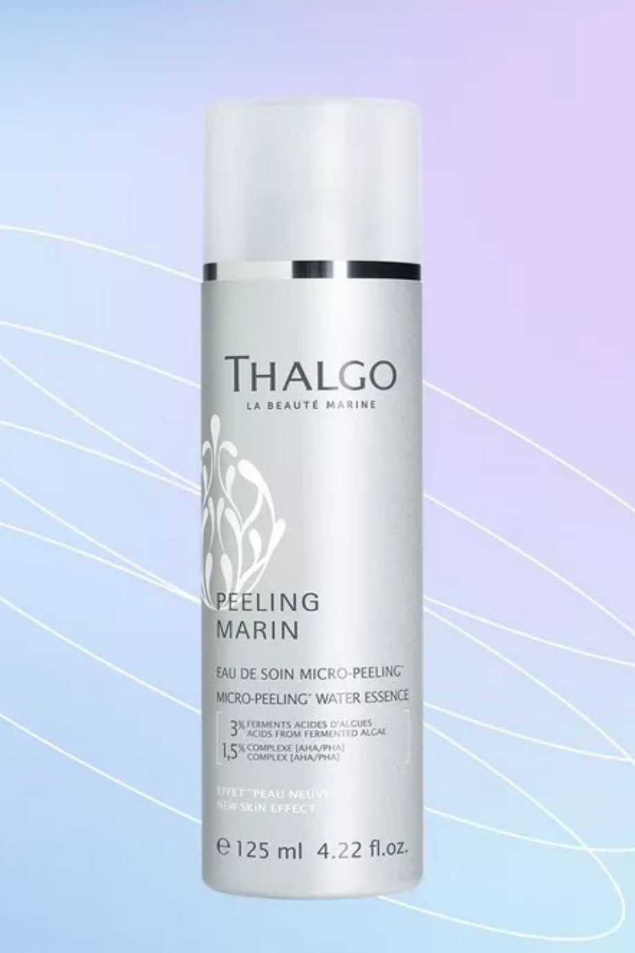 Peeling Marin Micro-Peeling Water Essence 125ml, Nazik, Canlandırıcı ve Lüks Yüz Yenileyici Esans