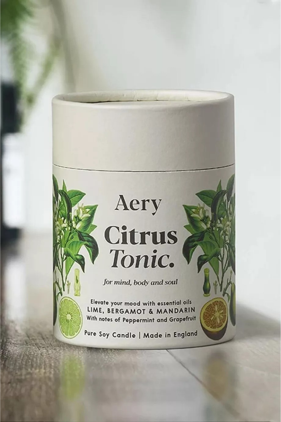 Citrus Tonic Kokulu Mum 200g, Ferah Narenciye