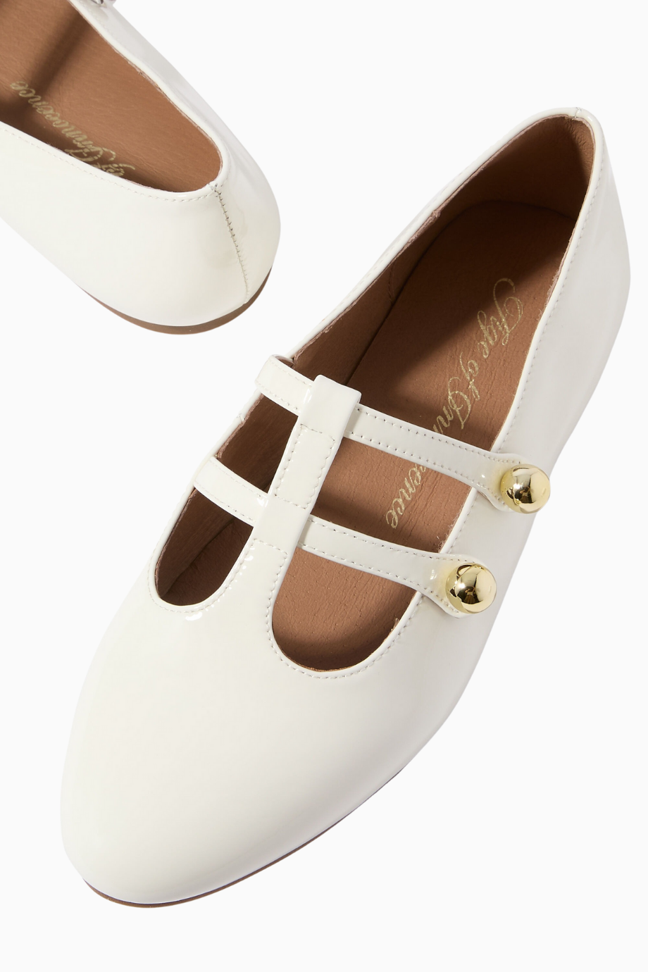 Kids Lory Gerçek Patent Deri Çocuk Babet