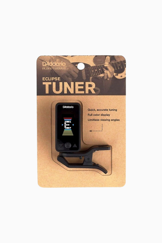 Planet Waves Eclipse Headstock Tuner Siyah, Kromatik Akort Cihazı