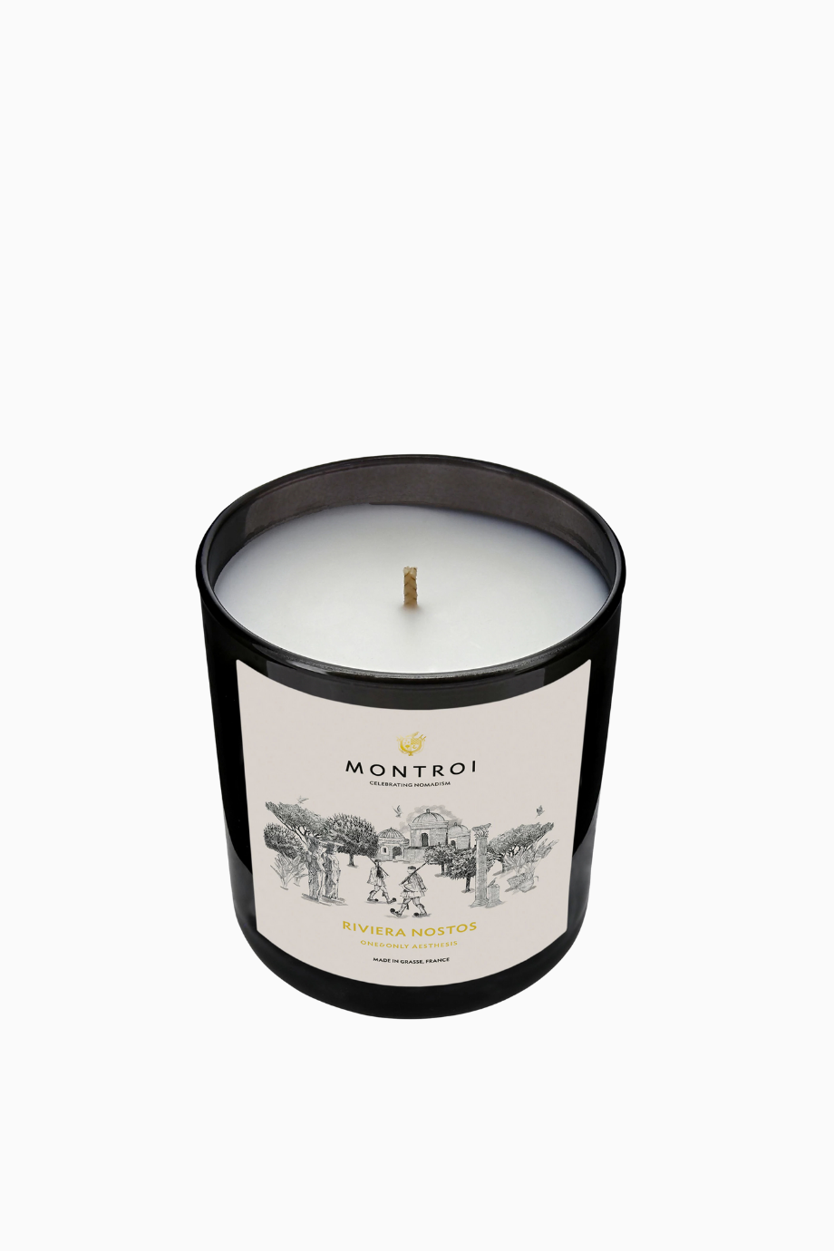 Riviera Nostos Mum Ahenkli Deri ve Siyah Çay Kokusu