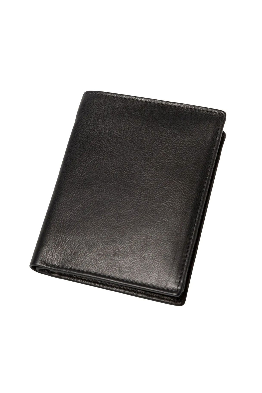 Erkek Deri Cüzdan 9.5 cm, İnce Tasarım, 7 Kart Yuvası, Fermuarlı Bölme