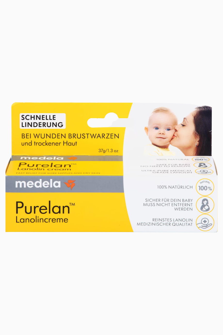 Lanolin Göğüs Ucu Kremi, Emziren Anneler İçin %100 Doğal Koruma