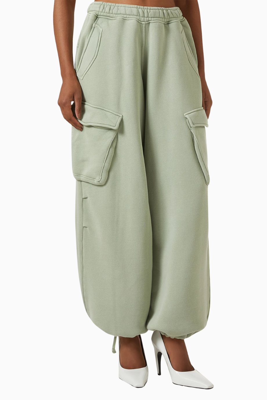 Initial Cargo Sweatpants, Pamuklu Fleece ve Çok Cepli Lüks Rahatlık