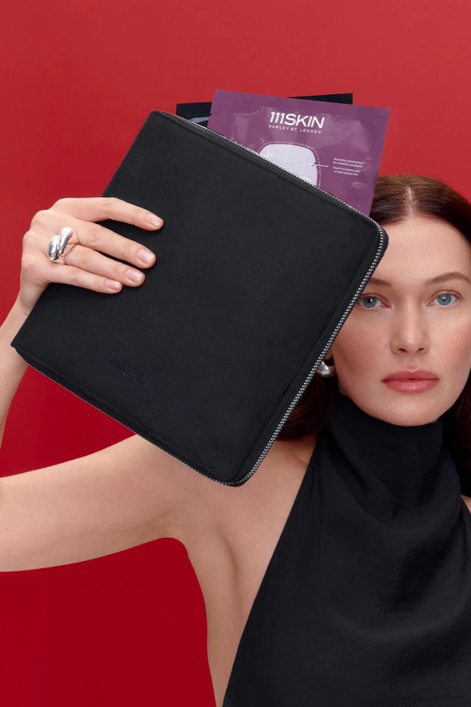 Luxury Velvet Mask Planner, Özel Çantası ile Birlikte