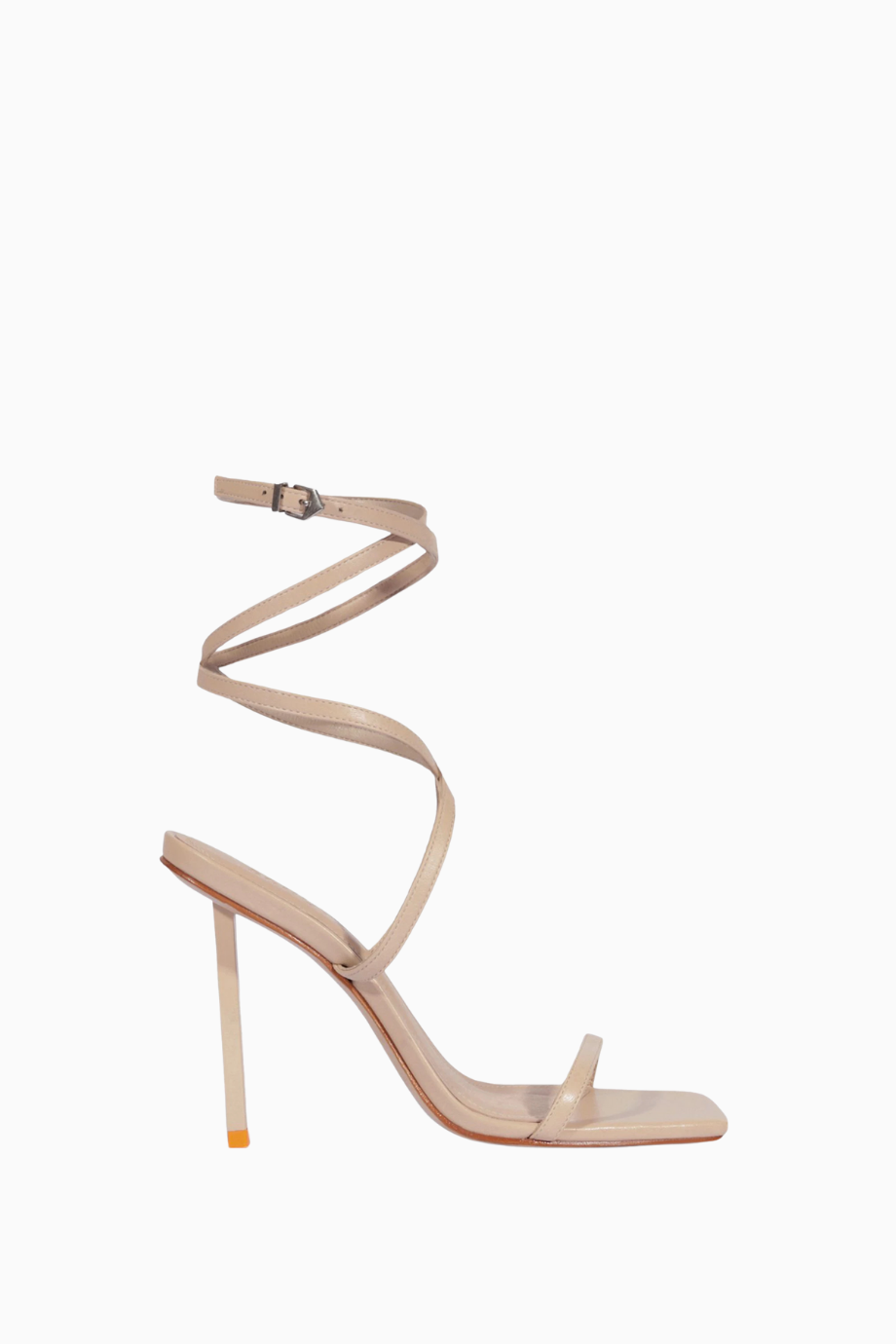 Wrap-around Deri Bilekten Bağlamalı, Modern Şık Sandalet Ayarlanabilir Tasarım