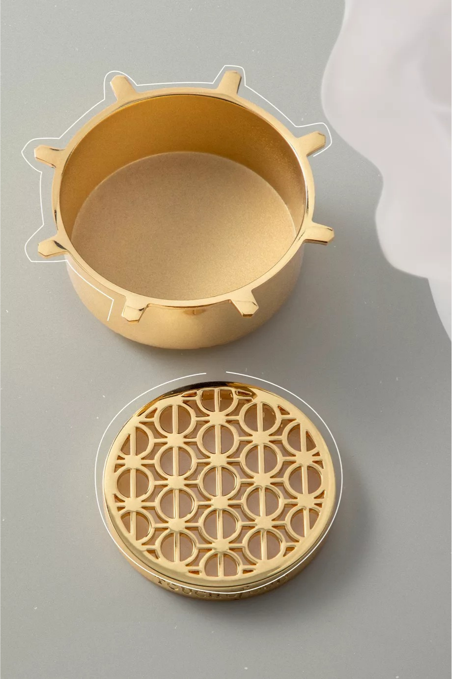 White Flower Burner Hediye Seti, Bukhoor ve Dukhoon Tütsü Seti