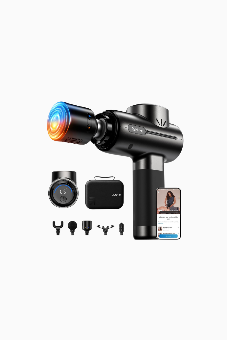 Active+ Thermacool Masaj Tabancası, Sıcak ve Soğuk Özellikli, Taşınabilir