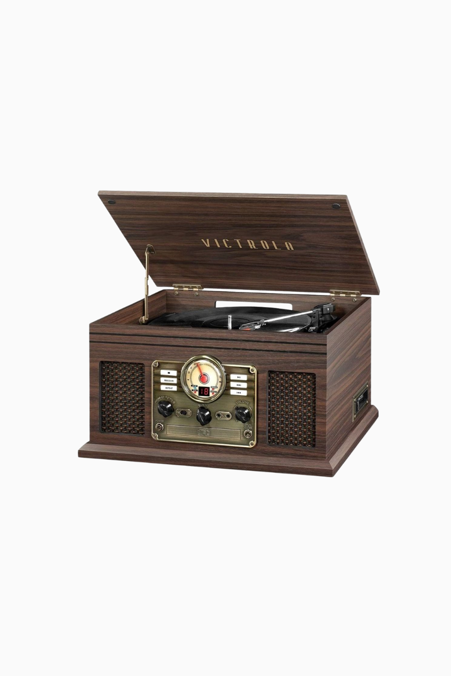 VTA-200B Espresso Nostalgic 6-in-1 Bluetooth Müzik Merkezi