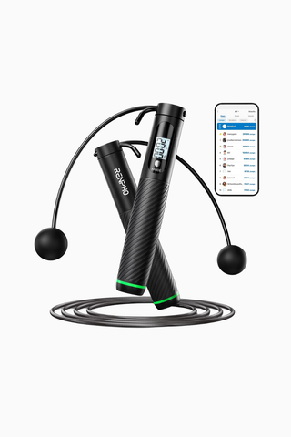 Akıllı Kablosuz Atlama İpi, LCD Ekranlı, Ayarlanabilir, 3 Modlu