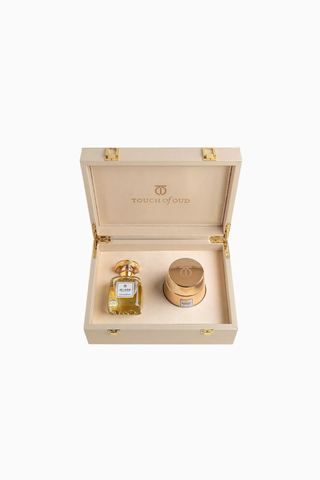 2 Parça Özel Hediye Seti, Jelood Extrait de Parfum 80ml ve Moroki Oud 24g