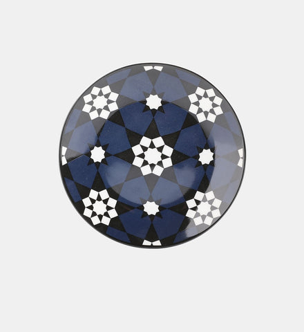 Kaokab Tatlı Tabağı, 15.2 cm, Mandala Desenli Zarif Porselen