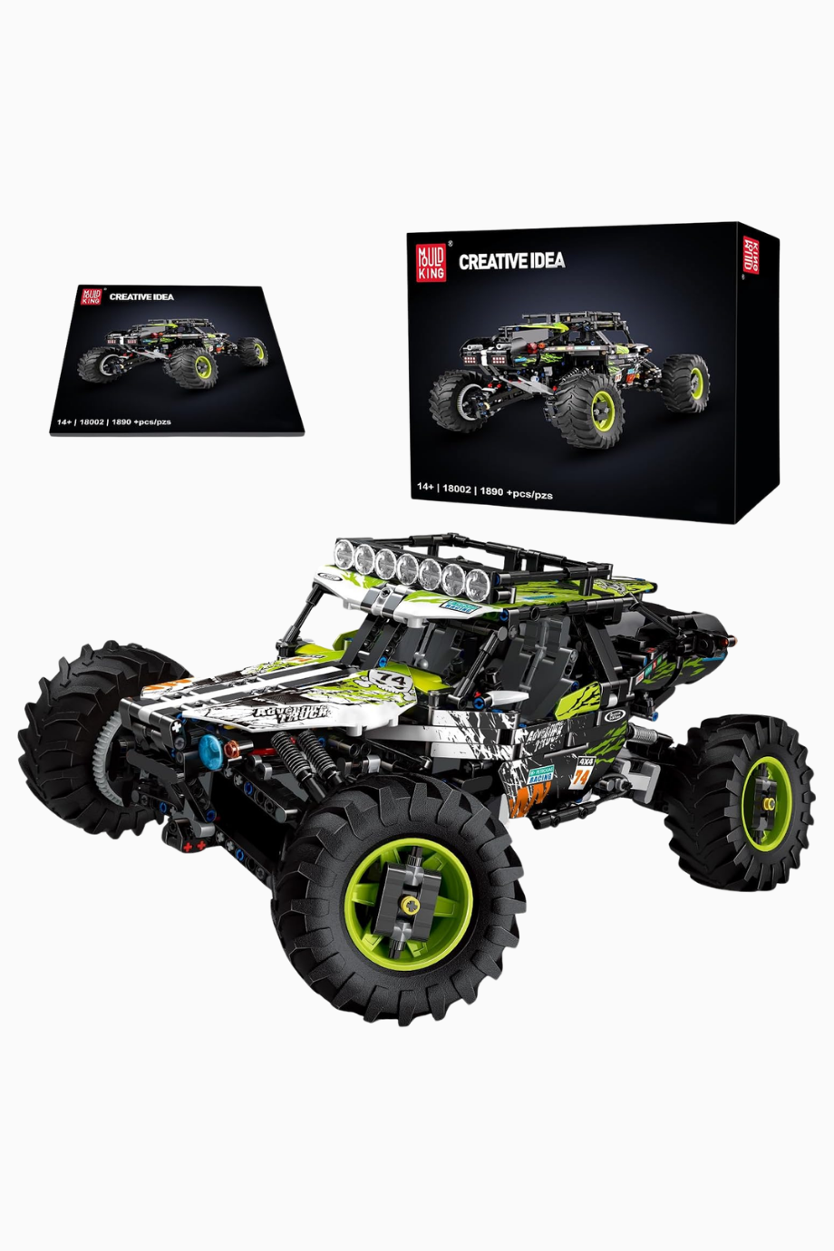 18002 Technik Off-Road RC Araç Yapım Seti 1890 Parça Koleksiyonluk Model