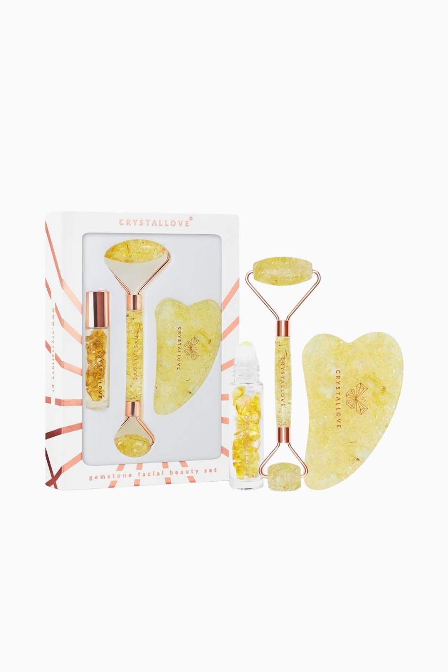 Citrine Amber Beauty Set Cilt Masaj ve Bakım Seti
