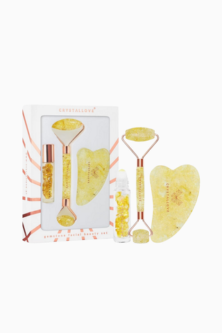 Citrine Amber Beauty Set Cilt Masaj ve Bakım Seti