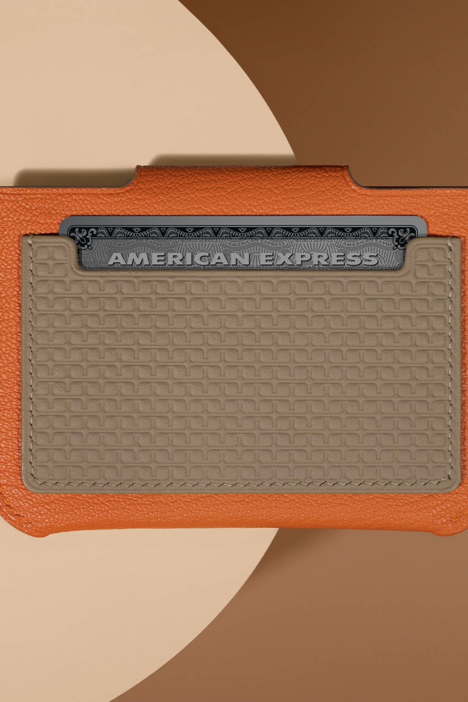 Wallet HL711 or Fransız Deri Turuncu Cüzdan