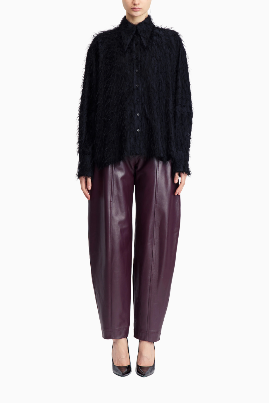 Elda Top Oversize Kadın Gömlek