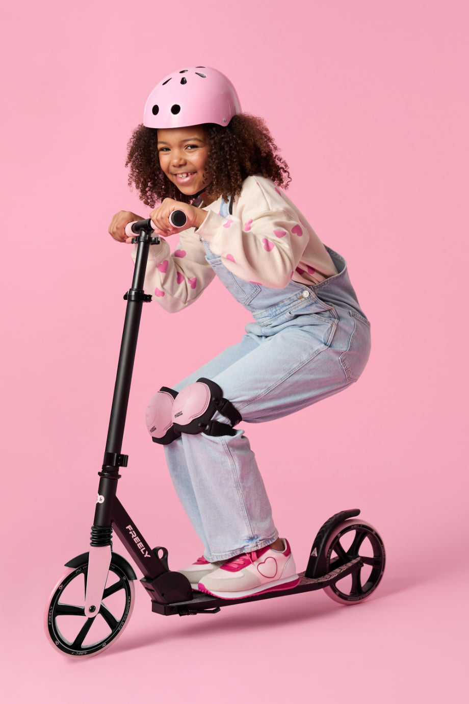 Freely Katlanabilir Katlanabilir ABEC-7 Tekerlekli Çocuk Scooterı