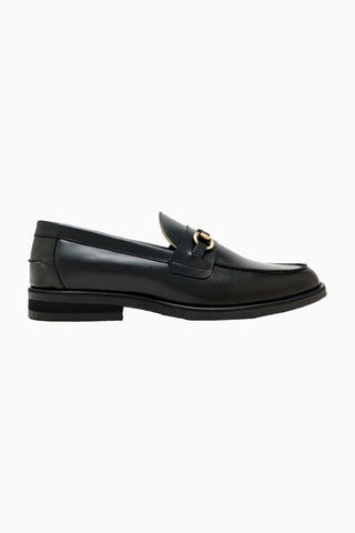 Wilde Bit Loafer Siyah Deri Erkek Ayakkabı