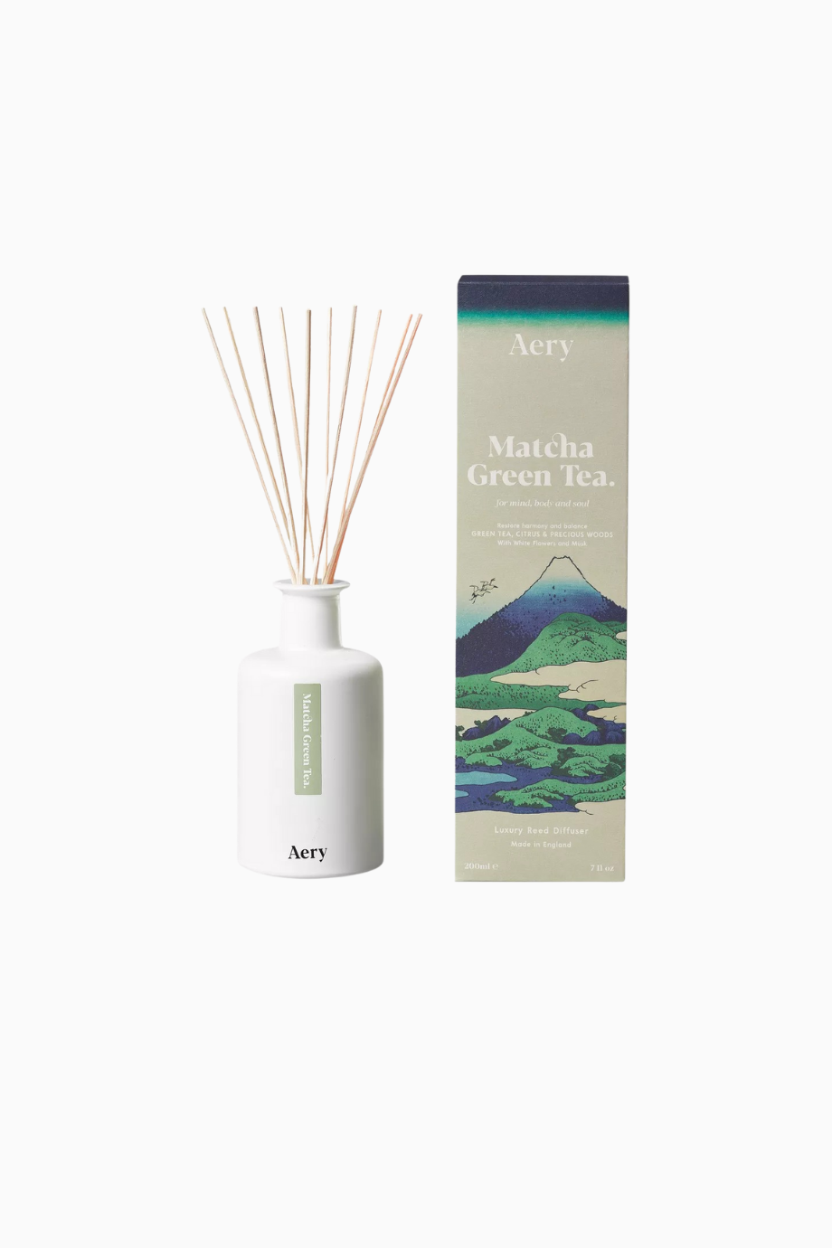 Matcha Green Tea Oda Kokusu Difüzör 200ml, Vegan