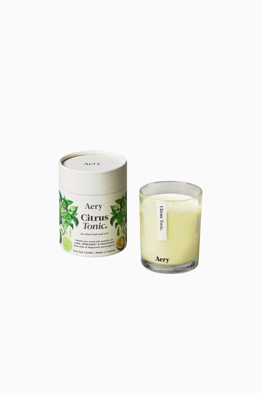 Citrus Tonic Kokulu Mum 200g, Ferah Narenciye