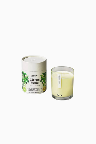 Citrus Tonic Kokulu Mum 200g, Ferah Narenciye