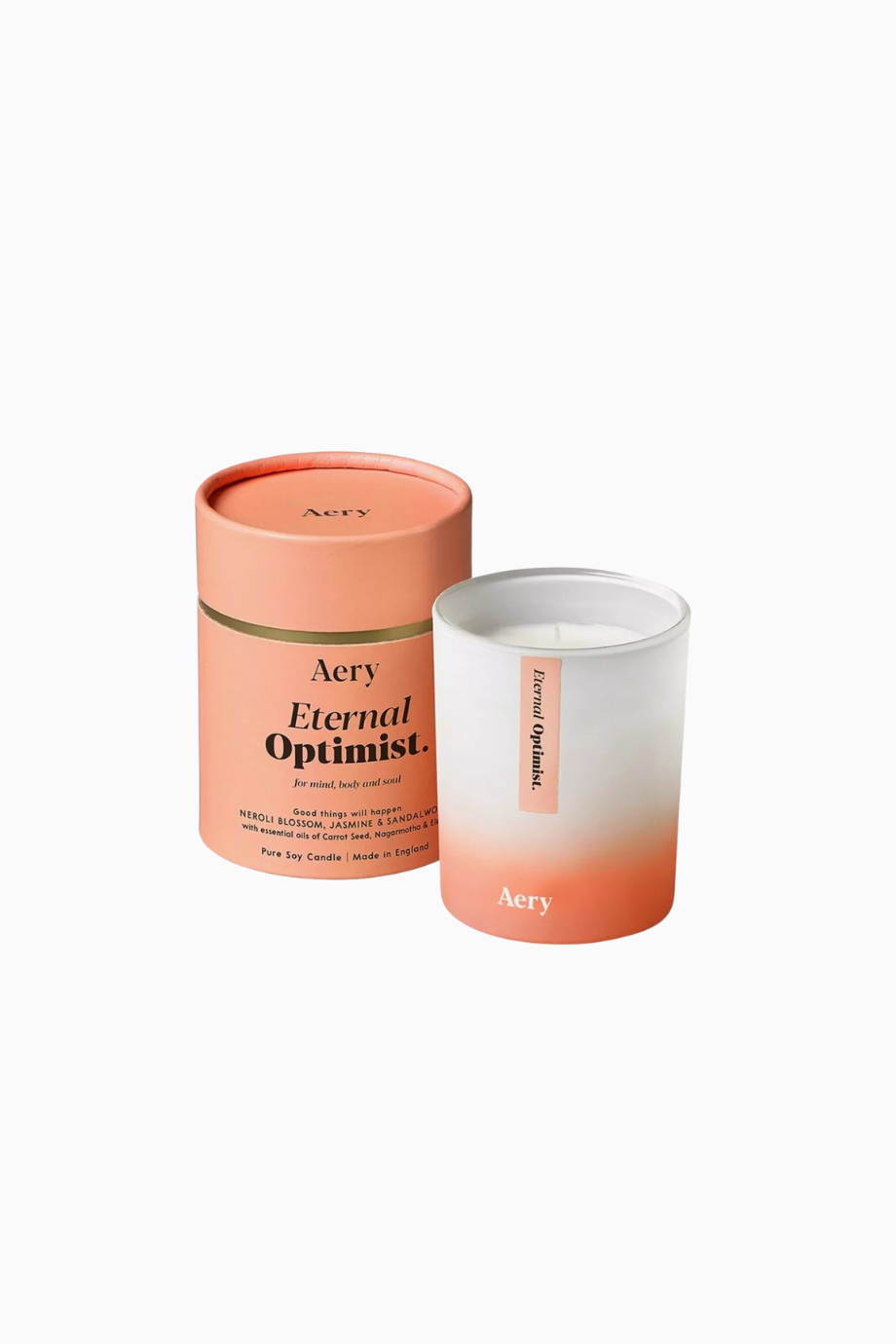Eternal Optimist Kokulu Mum 200g, Soya Mum, Sandal Ağacı ve Yasemin