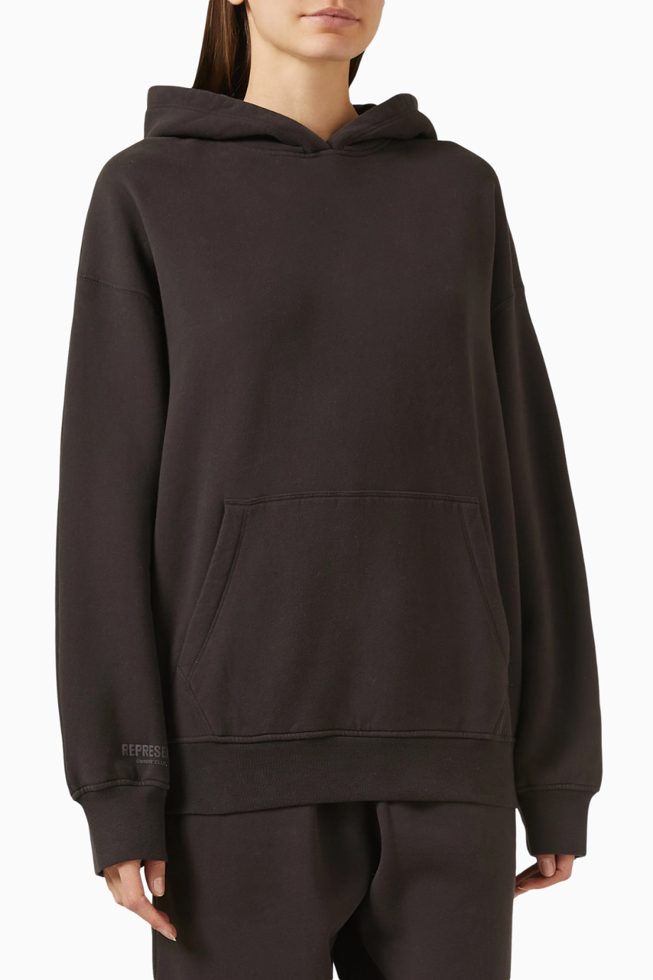 Boyfriend Hoodie, Premium Brushed Fleece Kapüşonlu Sweatshirt