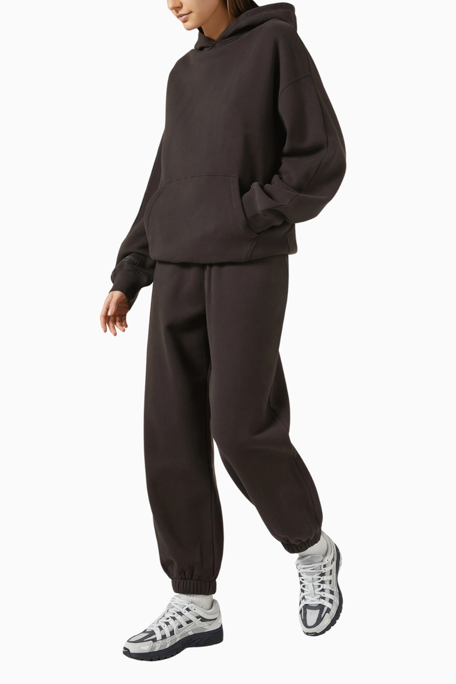 Boyfriend Hoodie, Premium Brushed Fleece Kapüşonlu Sweatshirt