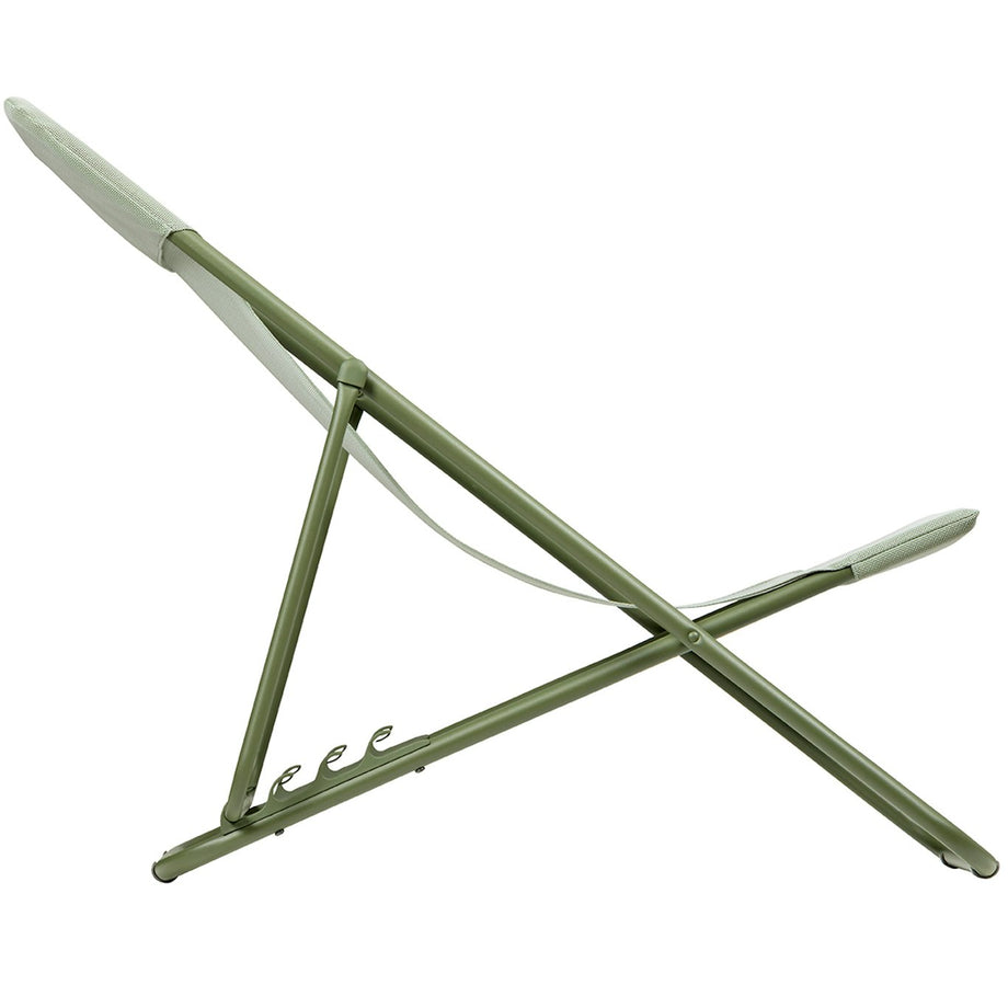 Maxi Transat Colorblock Batyline® Iso Şezlong, 4 Kademe Ayarlı, UV ve Su Geçirmez Kılıflı