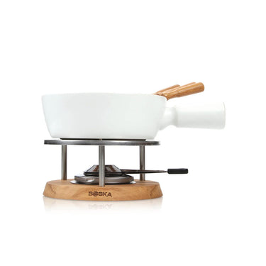 Büyük Fondü Seti, Fondue Set Bianco, 4 Kişilik Peynir Fondüsü