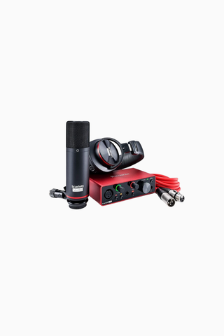 Scarlett Solo Studio 3. Nesil Stüdyo Kiti, Mic-Headphones