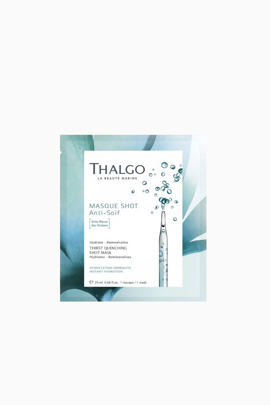 Thirst Quenching Shot Mask, Yoğun Nemlendirici ve Dolgunlaştırıcı Marine Yüz Maskesi