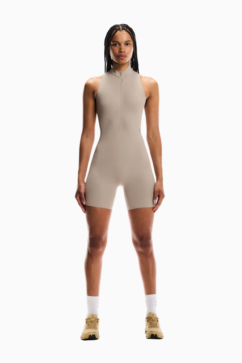 Studio Bodysuit Sırt Detaylı Fit Tasarım Kadın Tulum