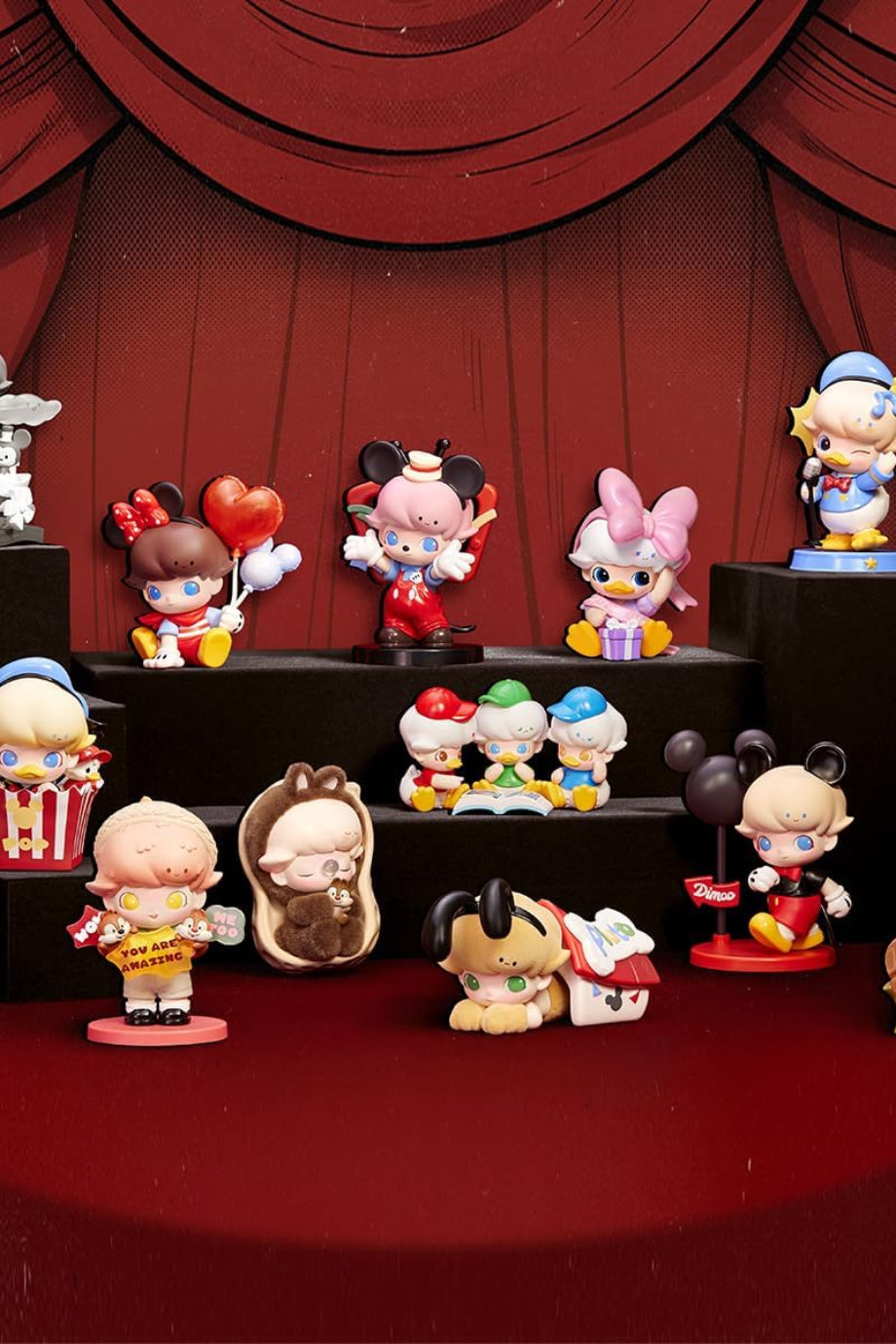 Dimoo World X Disney Özel Koleksiyon Aksiyon Figürü 1 Kutu Blind Box  Açıklama
