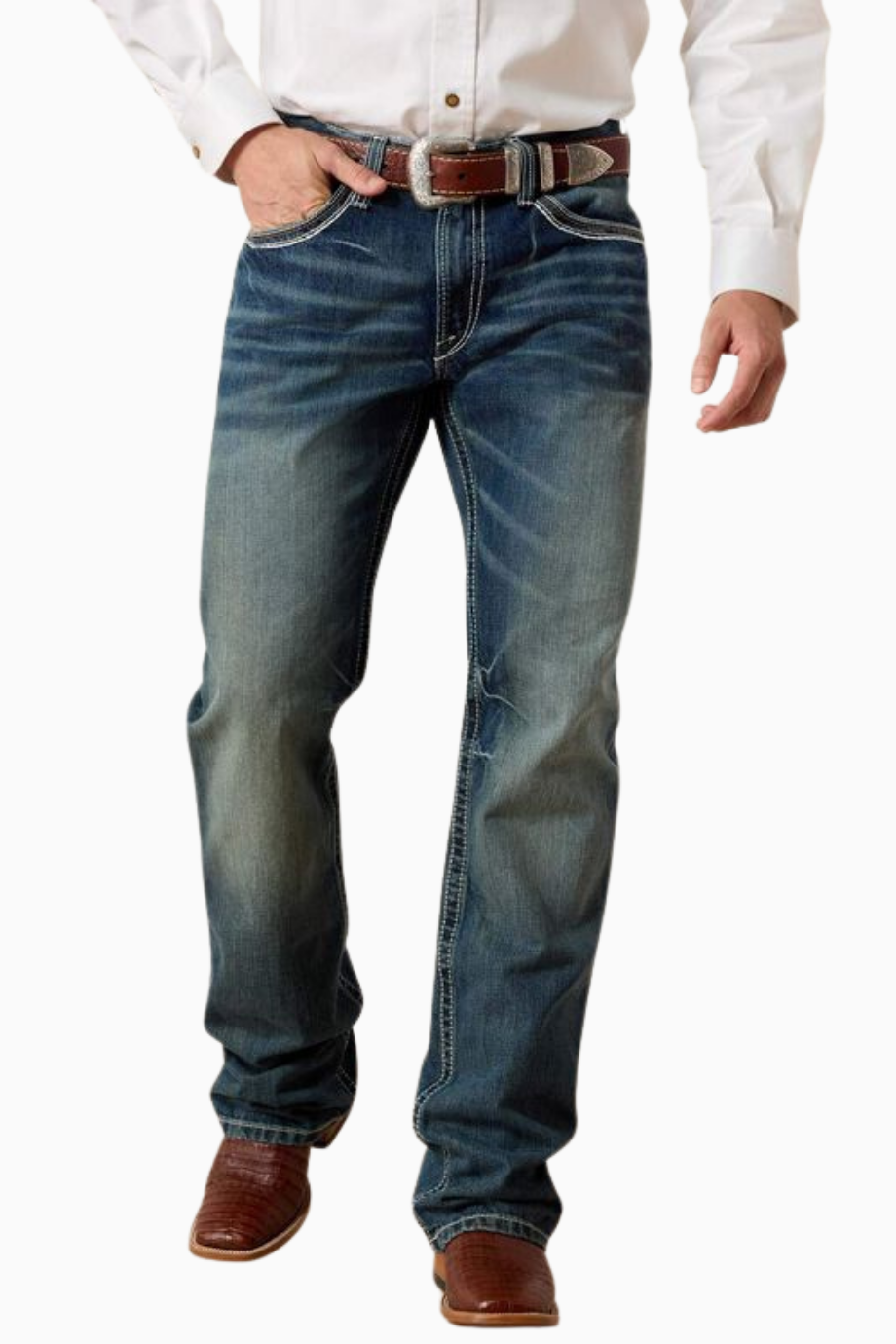M4 Coltrane Erkek Bootcut Jean Pantolon