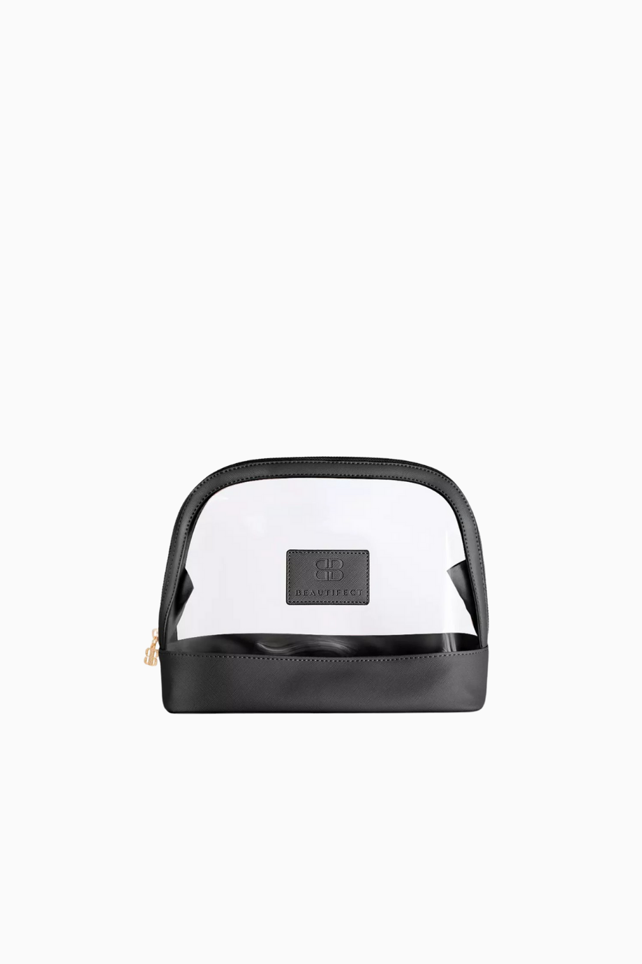 Black Toiletry Bag, Şeffaf Siyah Düzenleyici Makyaj Çantası