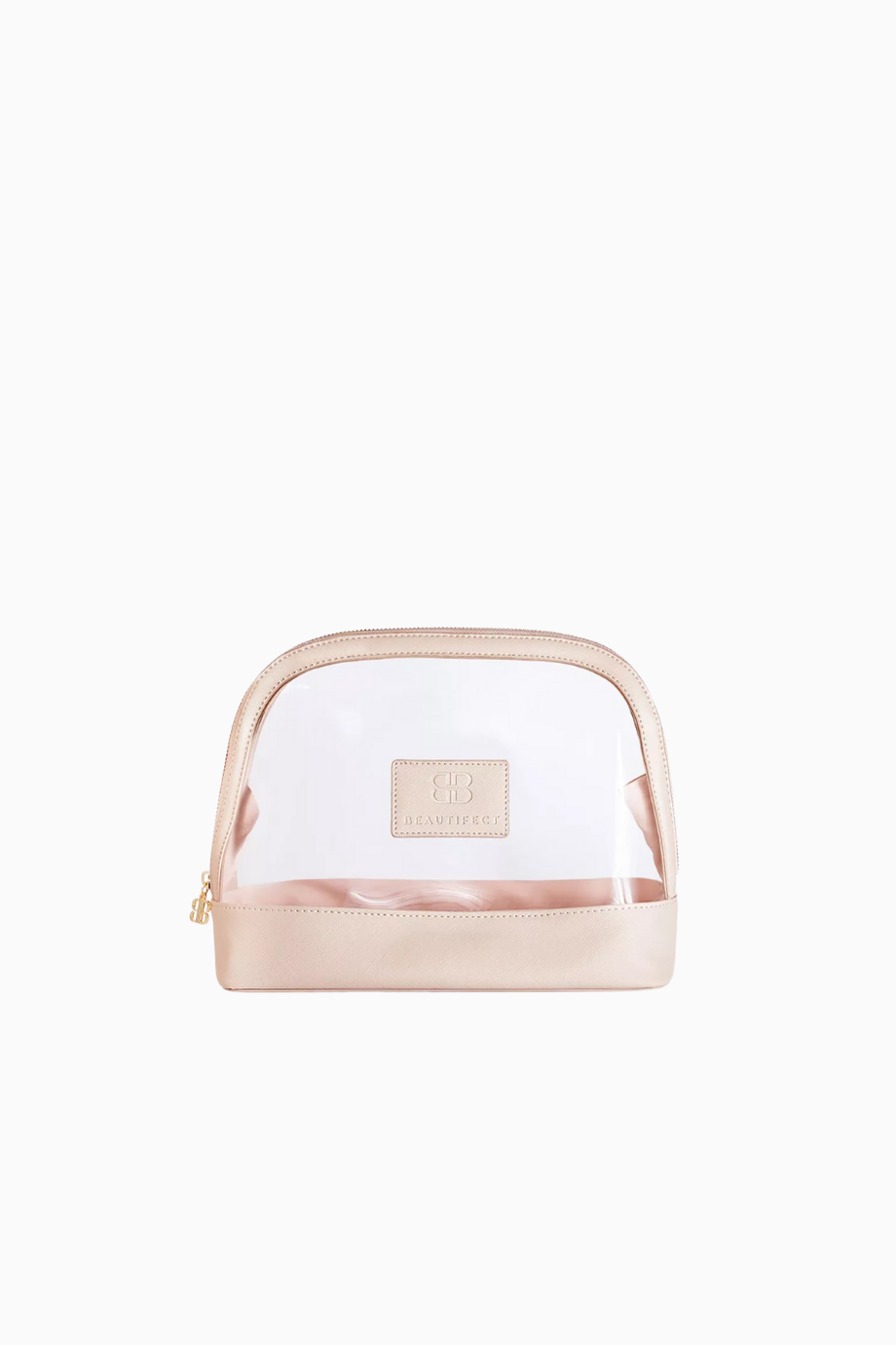 Toiletry Bag, Vegan Deri ve PVC Şeffaf Düzenleyici Çanta