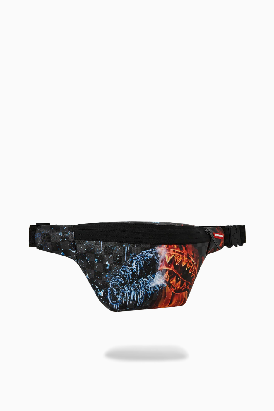 Fire & Ice Shark Savvy Crossbody, Lüks Unisex Deri Çapraz Çanta, Sınırlı Sayıda