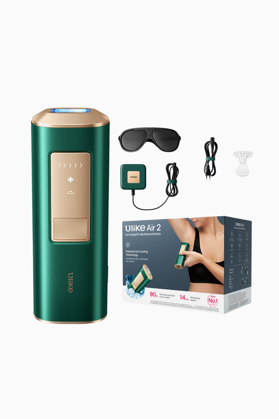 Air2 Yeşil IPL Tüy Alma Cihazı, Sapphire Ice Teknolojili