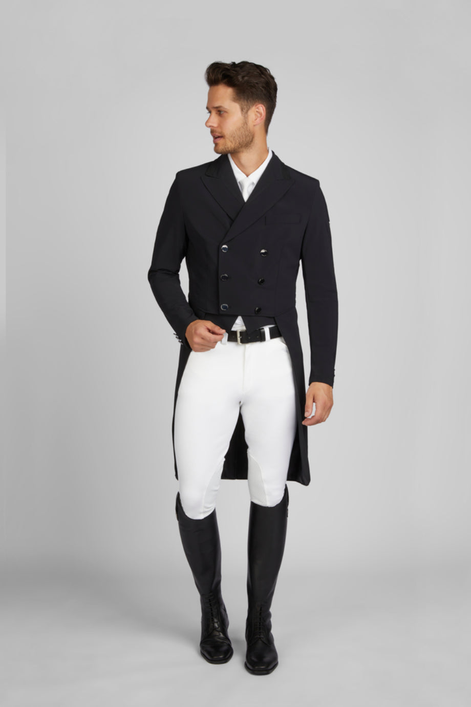 James Lüks Dressage Kuyruklu Erkek Binici Yarış Ceketi