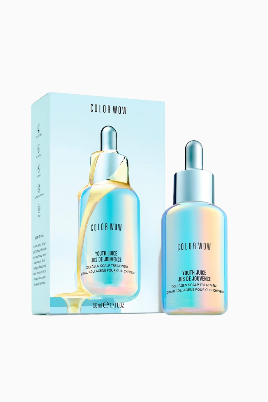 Youth Juice 50 ml Saç Derisi Serumu Güçlendirici, Yoğunlaştırıcı ve Vegan Bakım
