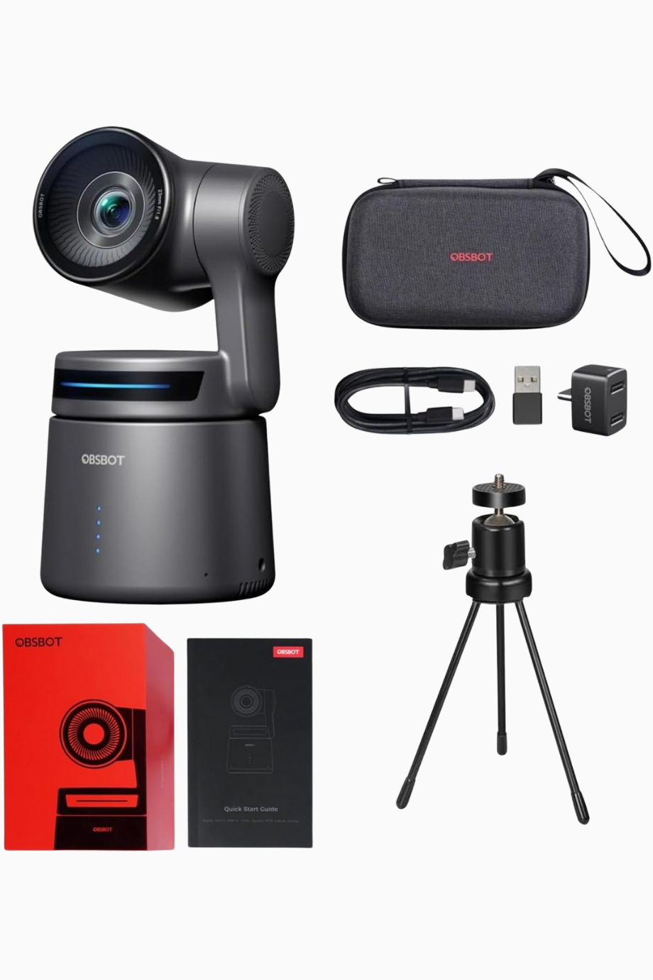 Tail Air Combo 4K NDI PTZ Kamera, Mikrofon + Tripod, AI Takip, HDR