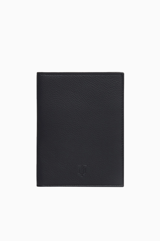 Grain Leather Passport Cover Avrupa El İşçiliği ile Lüks Seyahat Aksesuarı